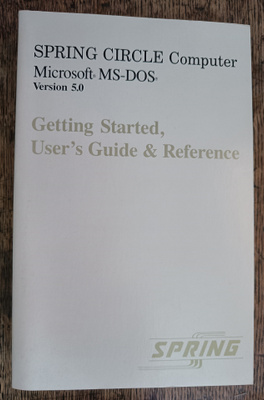 Microsoft MS-DOS Ver. 5.0 -opas