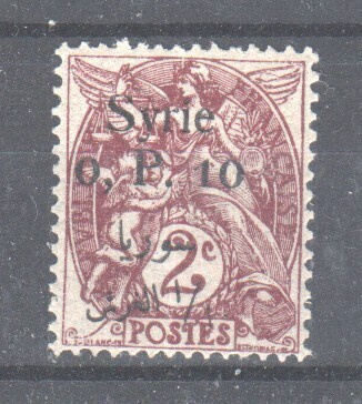Syyria 1924 10  pia postituoreena.