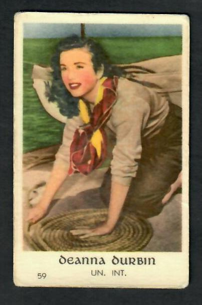Keräilykuva - Deanna Durbin 59 UN. INT.