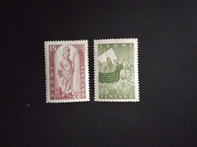 1955 suomen kirkko 800v pari**