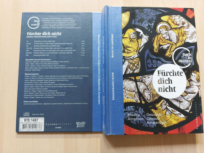BACH IN CONTEXT – FURCHTE DICH NICHT orig. HOLL  2013