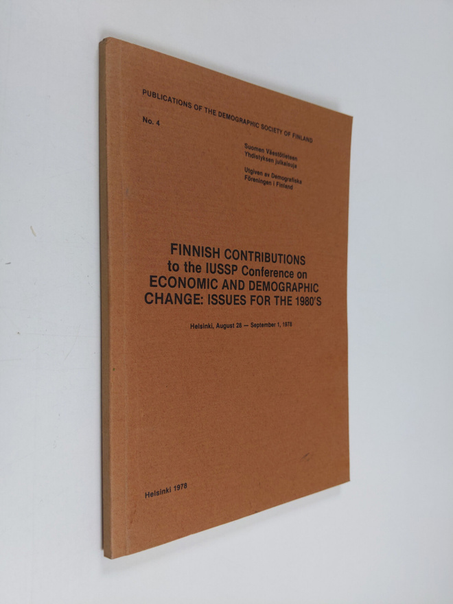 Finnish contributions to the IUSSP conference on economic...