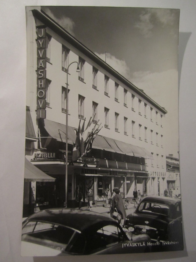 VANHA Postikortti Jyväskylä 1950-l  Alkup.Mallikappale