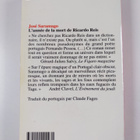 Jose Saramago : L'annee de la mort de Ricardo Reis - roman - pikkukuva 2