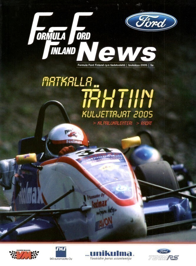Formula Ford Finland News toukokuu 2005 -lehti