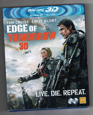 Edge of Tomorrow (Doug Liman) Blu-ray 3D + Blu-ray Slipcase!