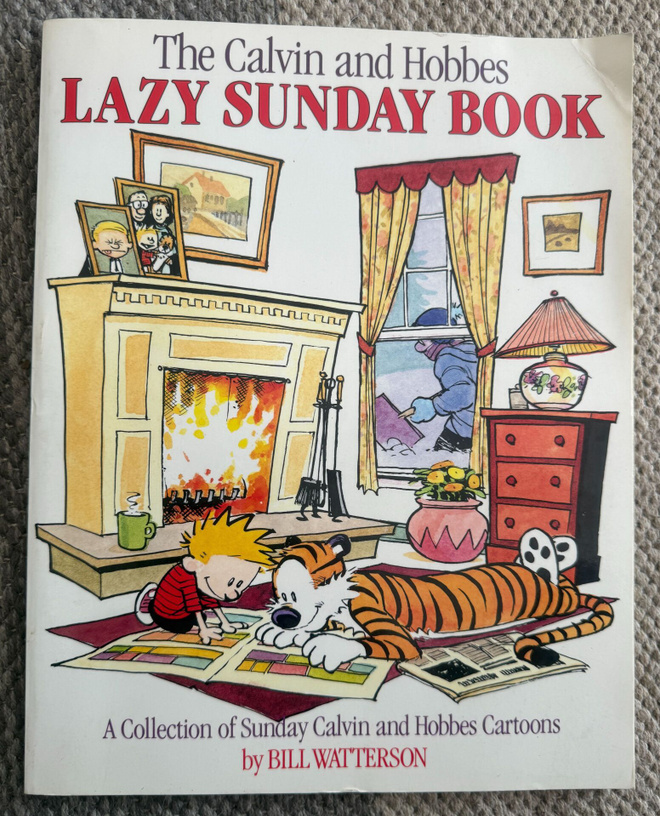 THE CALVIN AND HOBBES - LAZY SUNDAY BOOK