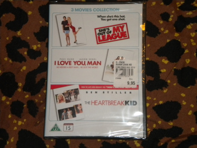 DVD AIVAN LIIAN HOTTI + I LOVE YOU MAN +SEKAISIN SUHTEESSA