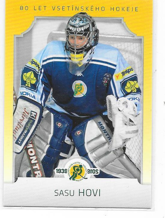 2018 Vsetinskoja Hokej #29 Sasu Hovi Tappara MV