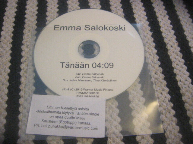 Emma Salokoski - Tänään (cds)