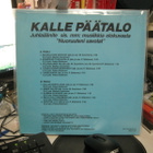KALLE PÄÄTALO JUHLAÄÄNITE LP RARE -90 M-/M- - pikkukuva 2
