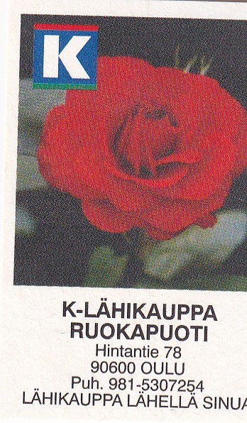 Oulu, K - Lähikauppa RUOKAPUOTI   b591