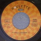 TRINI LOPEZ :: IF I HAD A HAMMER / ELENORE :: VINYYLI 7"1978 - pikkukuva 3