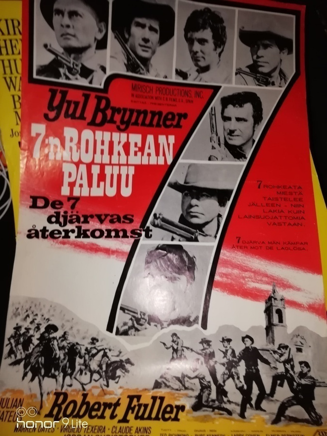 Elokuvajuliste 7:n rohkean paluu