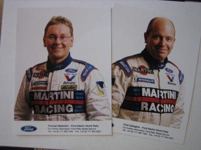 Ford Pressfoto 5 B: Thomas Rådström - Fred Gallagher