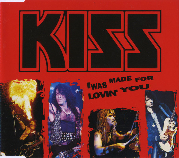 KISS (CD) I Was Made For Loving You HYVÄ KUNTO!!