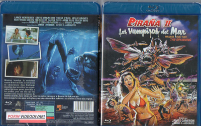 Piranha 2 The Spawning (52 643) UUSI -sp- BLU-RAY sub.gb.