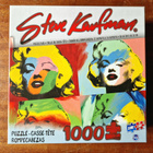 Marilyn Monroe Jigsaw Puzzle 1000 Pc by Steve Kaufman Pop Ar - pikkukuva 1