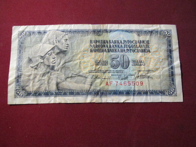 50 dinara 1978 Jugoslavia