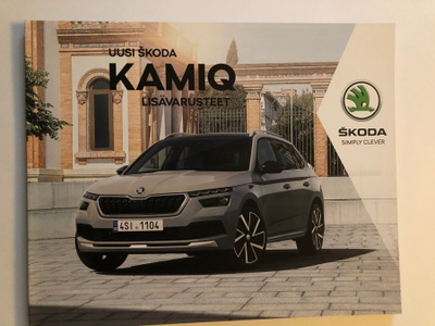 Myyntiesite - Skoda Kamiq lisävarusteet - 9/2019