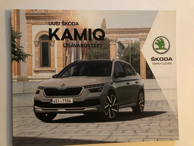 Myyntiesite - Skoda Kamiq lisävarusteet  - 9/2019