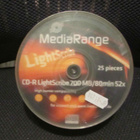 MediaRange LightScribe CD-R 25 kpl – avaamaton pakkaus - pikkukuva 2