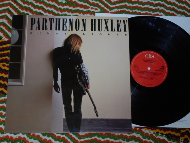 PARTHENON HUXLEY - Sunny Nights - LP 1981 pop rock EX+