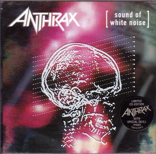Anthrax - Sound Of White Noise (CD) EX+!! Limited Edition