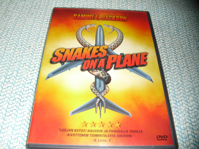 SNAKES ON A PLANE (Samuel L Jackson)***