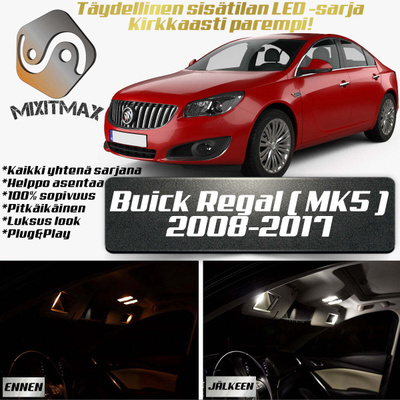 Buick Regal (MK5) Sisätilan LED-sarja 17-osainen