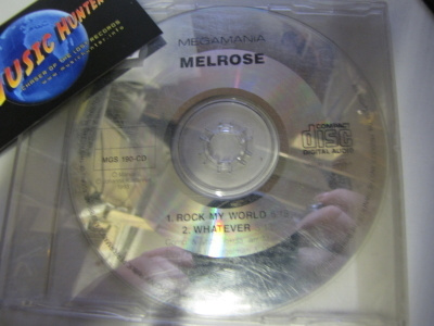 MELROSE - ROCK THE WORLD PROMO CD SINGLE