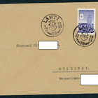 FDC 1955 Lahti + tuloleima - pikkukuva 1