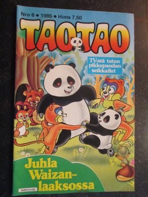 TAOTAO 6 / 1985 PIKKUPANDAN SEIKKAILUT SARJAKUVALEHTI