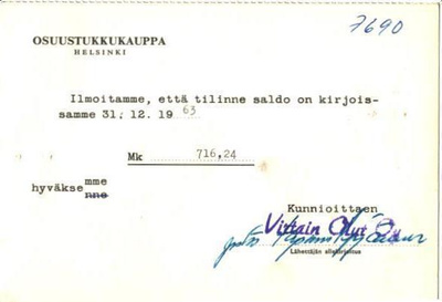 FIRMAKORTTI VIRTAIN OLUT OY VIRRAT