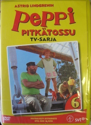 PEPPI PITKÄTOSSU 6 TV-SARJA DVD UUSI