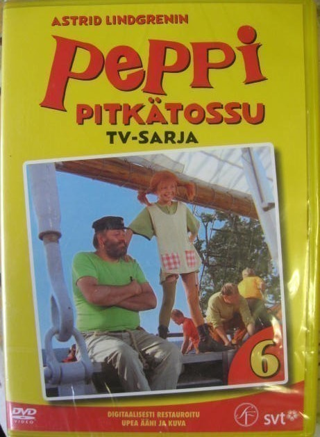 PEPPI PITKÄTOSSU 6 TV-SARJA DVD UUSI
