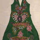 Desigual värikäs mekko, koko L, käyttämätön - pikkukuva 1