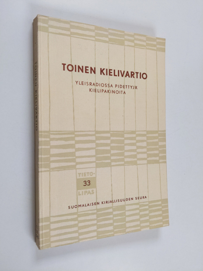 Toinen kielivartio - Yleisradiossa pi-dettyjä kielipakino...