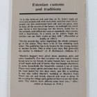 Ulo Tedre : Estonian Customs and Traditions - pikkukuva 2