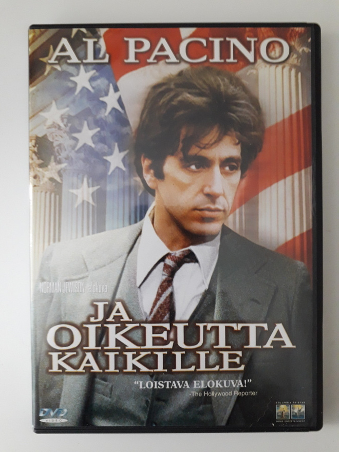 Ja Oikeutta kaikille, Al Pacino - DVD