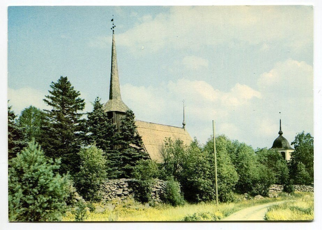 Kristiinankaupunki Vanha kirkko 1960-luku