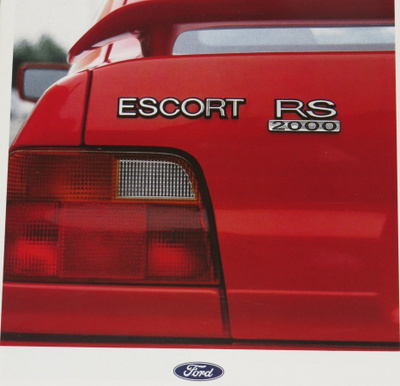 1991 Ford Scorpio Mondeo Escort jne esite - 20 sivua