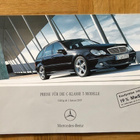 Hinnasto ja lisävarusteet Mercedes S203 C-luokka, 2007.Esite - pikkukuva 1