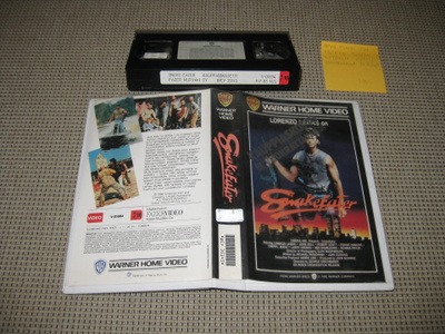 SnakeEater-VHS (Warner Kauppiaskasetti, Lorenzo Lamas)