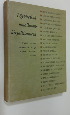 Eero Lemola : Löytöretkiä maailmankirjallisuuteen