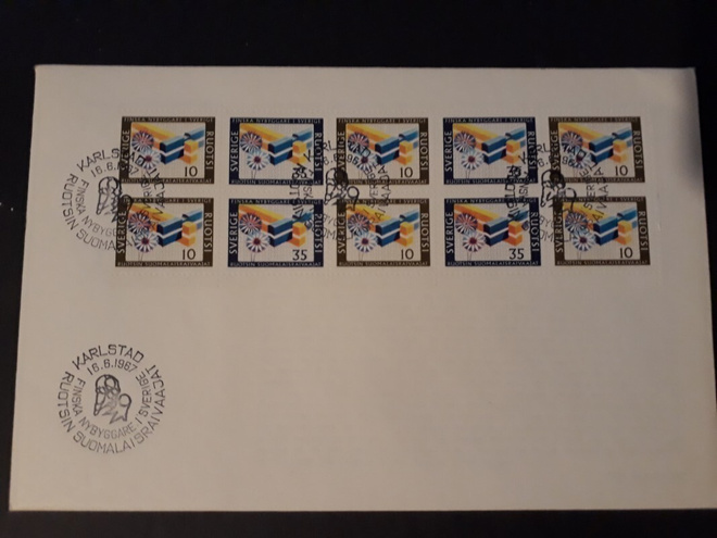 Ruotsi 1967 - Ruotsin suomalaisraivaajat  FDC