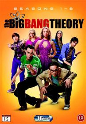 the big bang theory kaudet 1-5 (DVD)