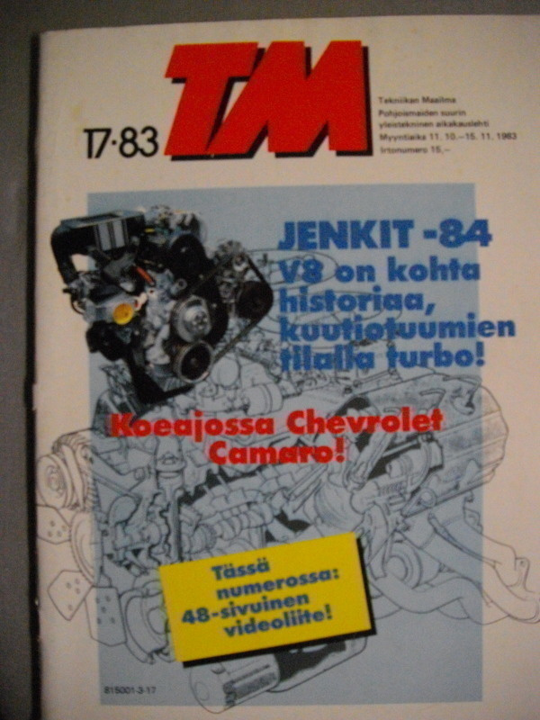 Tekniikan Maailma Nro 17/1983 (8.11)