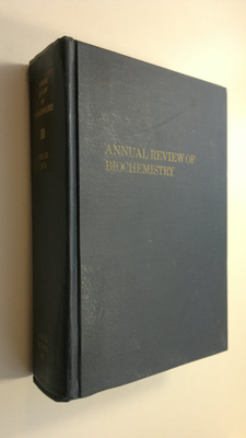 Esmod E. Ym. Snell : Annual Review of Biochemistry : Volu...