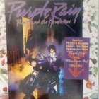 PRINCE & THE REVOLUTION :: PURPLE RAIN with POSTER !! 1984 - pikkukuva 1